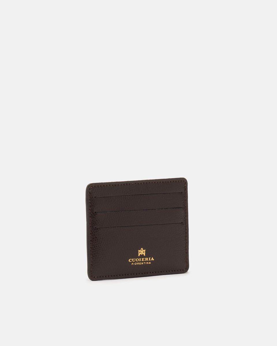 Bella porta carte di credito con apertura porta banconote Testa di moro  - Portafogli Donna - Portafogli Donna - Portafogli - Cuoieria Fiorentina