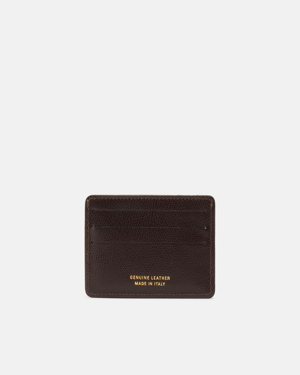 Bella porta carte di credito con apertura porta banconote Testa di moro  - Portafogli Donna - Portafogli Donna - Portafogli - Cuoieria Fiorentina
