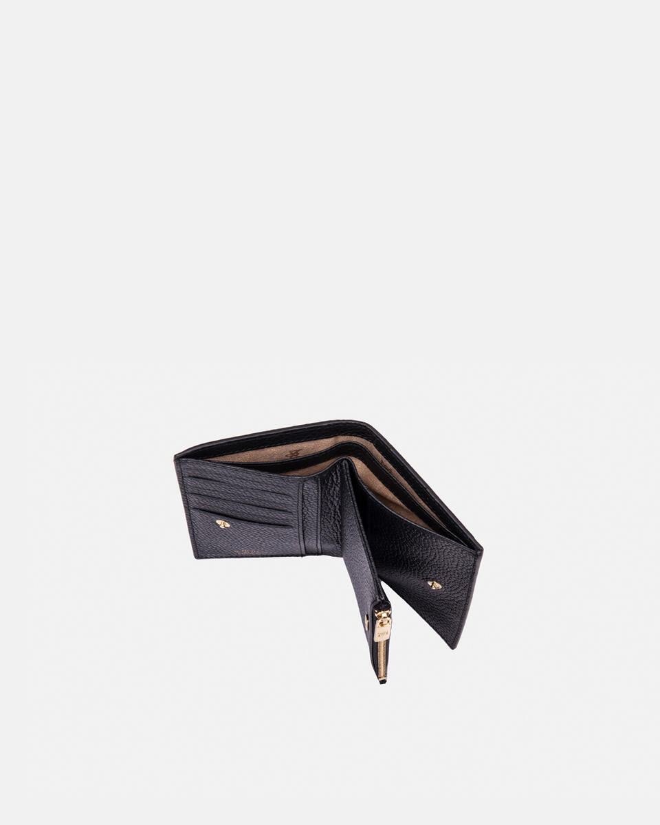 Velvet Portafoglio verticale Nero  - Portafogli Donna - Portafogli Donna - Portafogli - Cuoieria Fiorentina