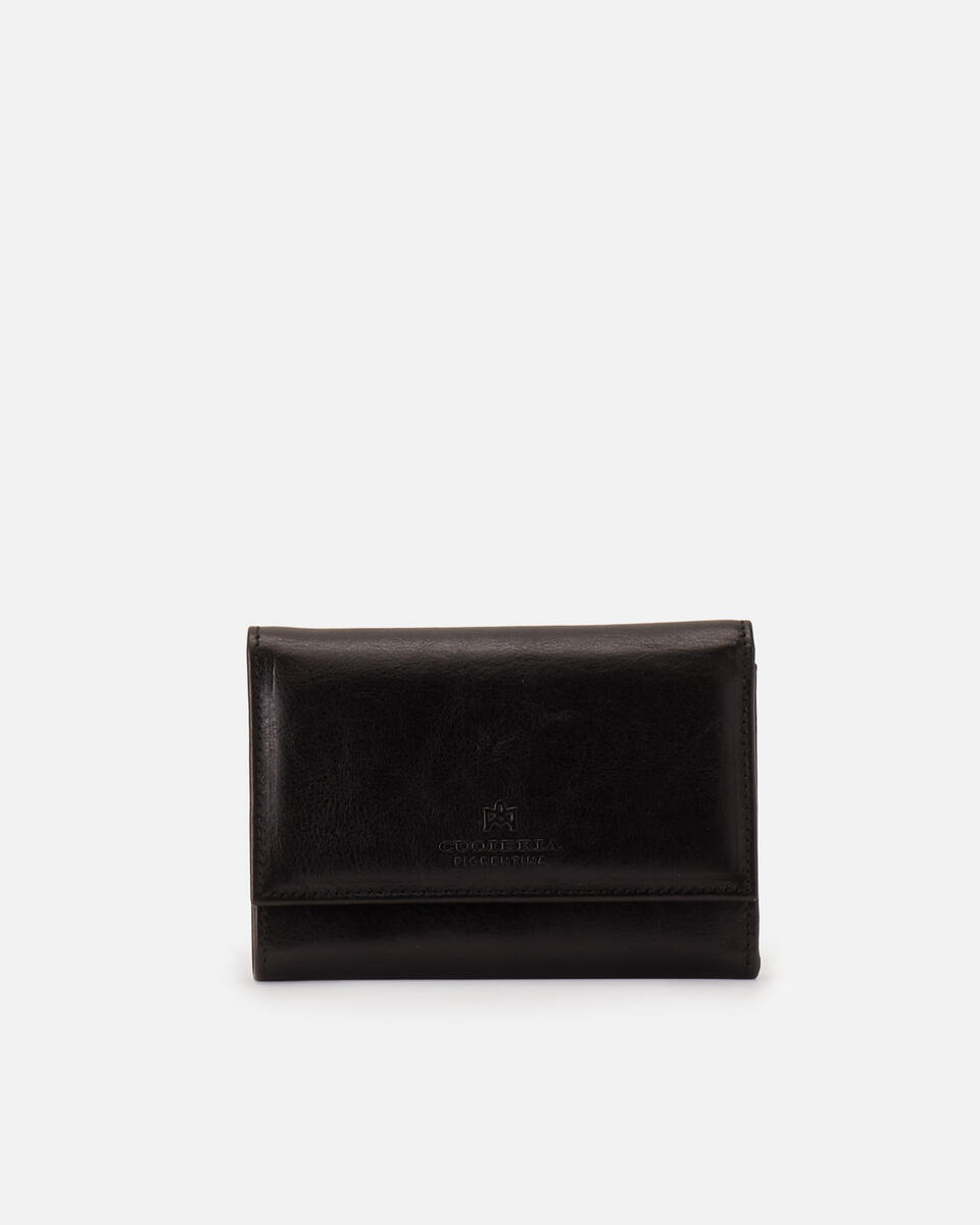 Continental wallet Black  - Women's Wallets - Women's Wallets - Wallets - Cuoieria Fiorentina