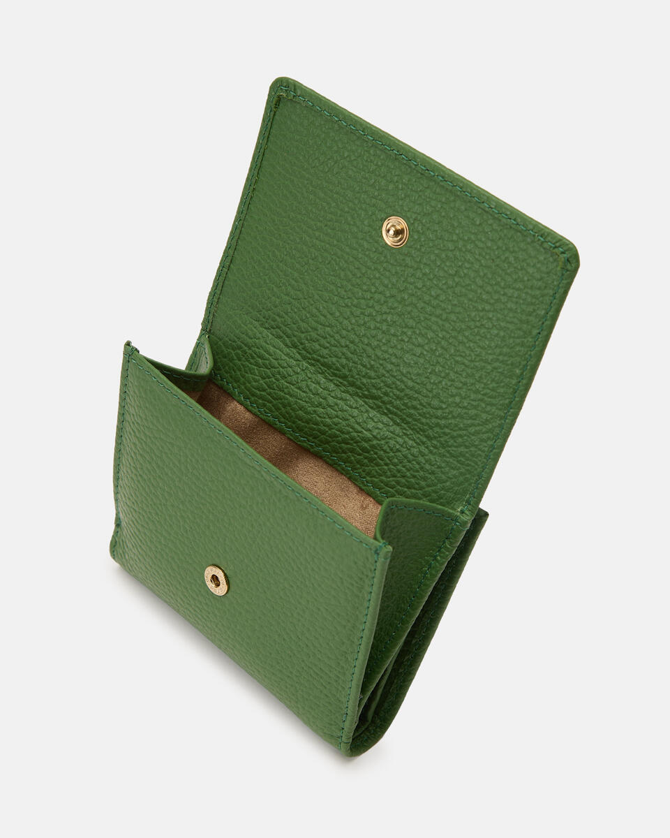 Small flap wallet Aloe  - Portafogli Donna - Portafogli Donna - Portafogli - Cuoieria Fiorentina