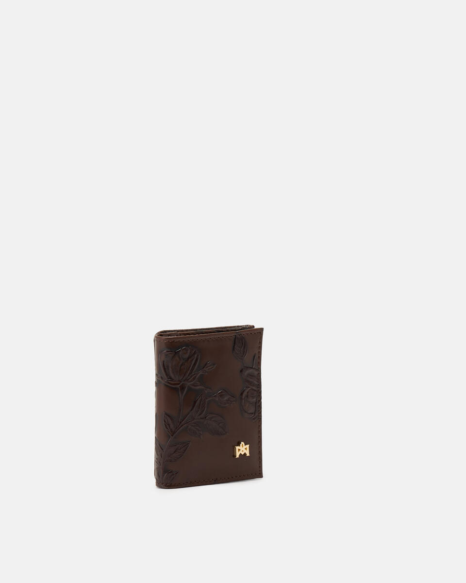 MINI WALLET Mahogany  - Women's Wallets - Women's Wallets - Wallets - Cuoieria Fiorentina