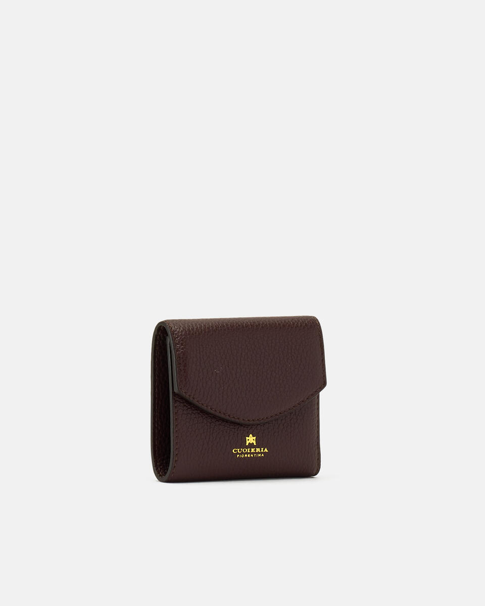Portafoglio bifold con portamonete Coffee  - Portafogli Donna - Portafogli Donna - Portafogli - Cuoieria Fiorentina