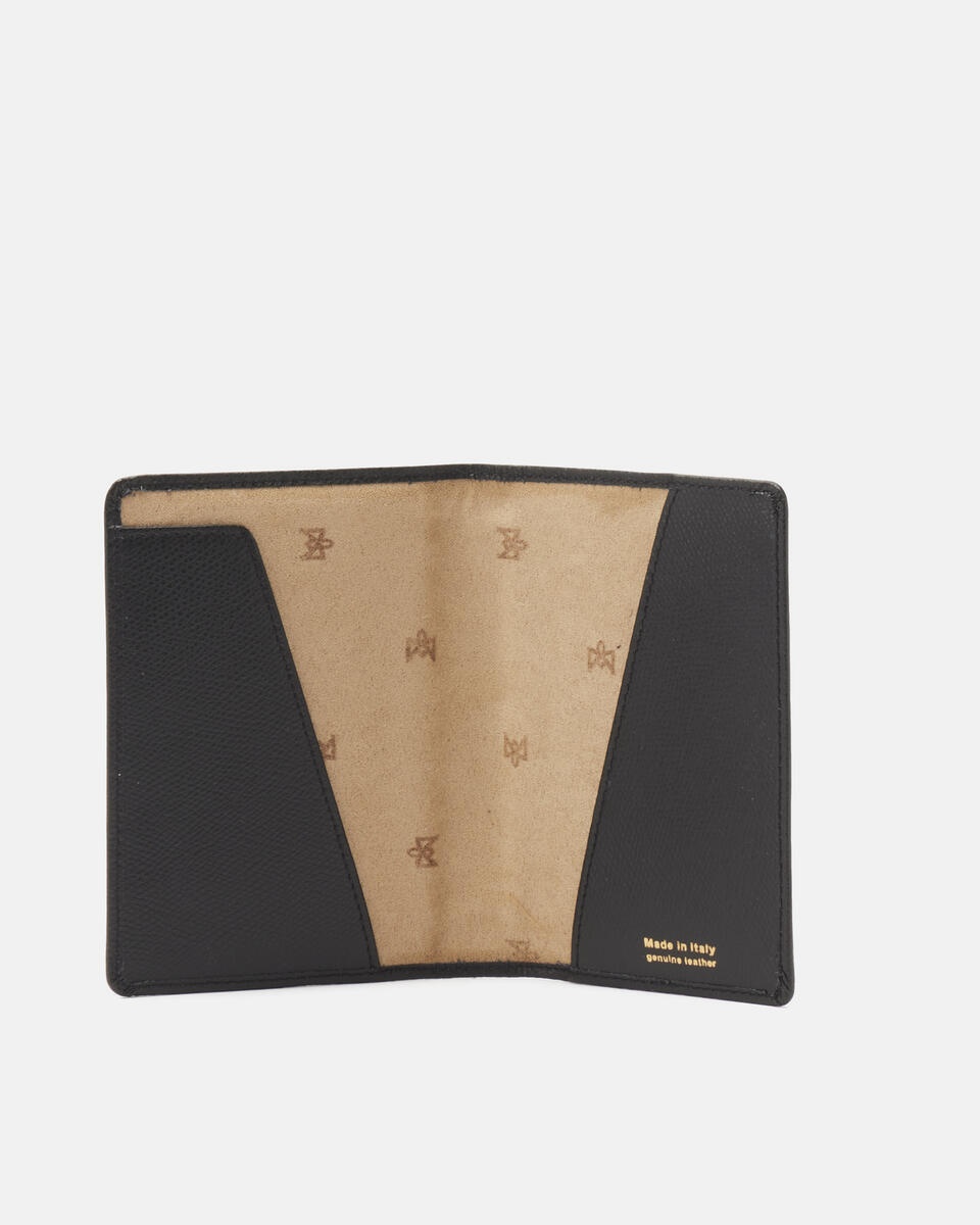 PASSPORT HOLDER Black  - Travel Accessories - Travel Bags - Cuoieria Fiorentina