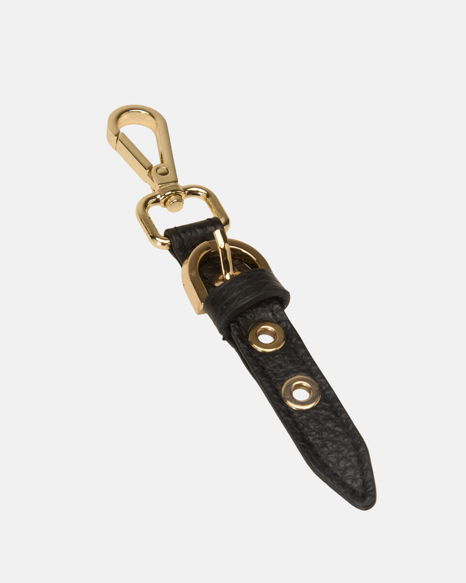 EVA SOFT CHARM Black  - Key Holders - Women's Accessories - Accessories - Cuoieria Fiorentina