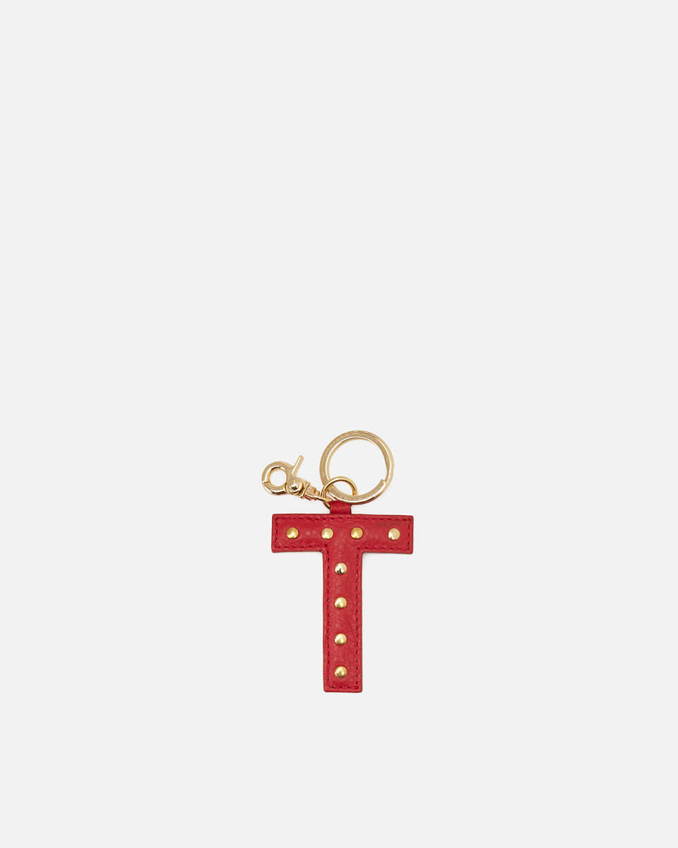 KEYCHAIN Red  - Key Holders - Women's Accessories - Accessories - Cuoieria Fiorentina