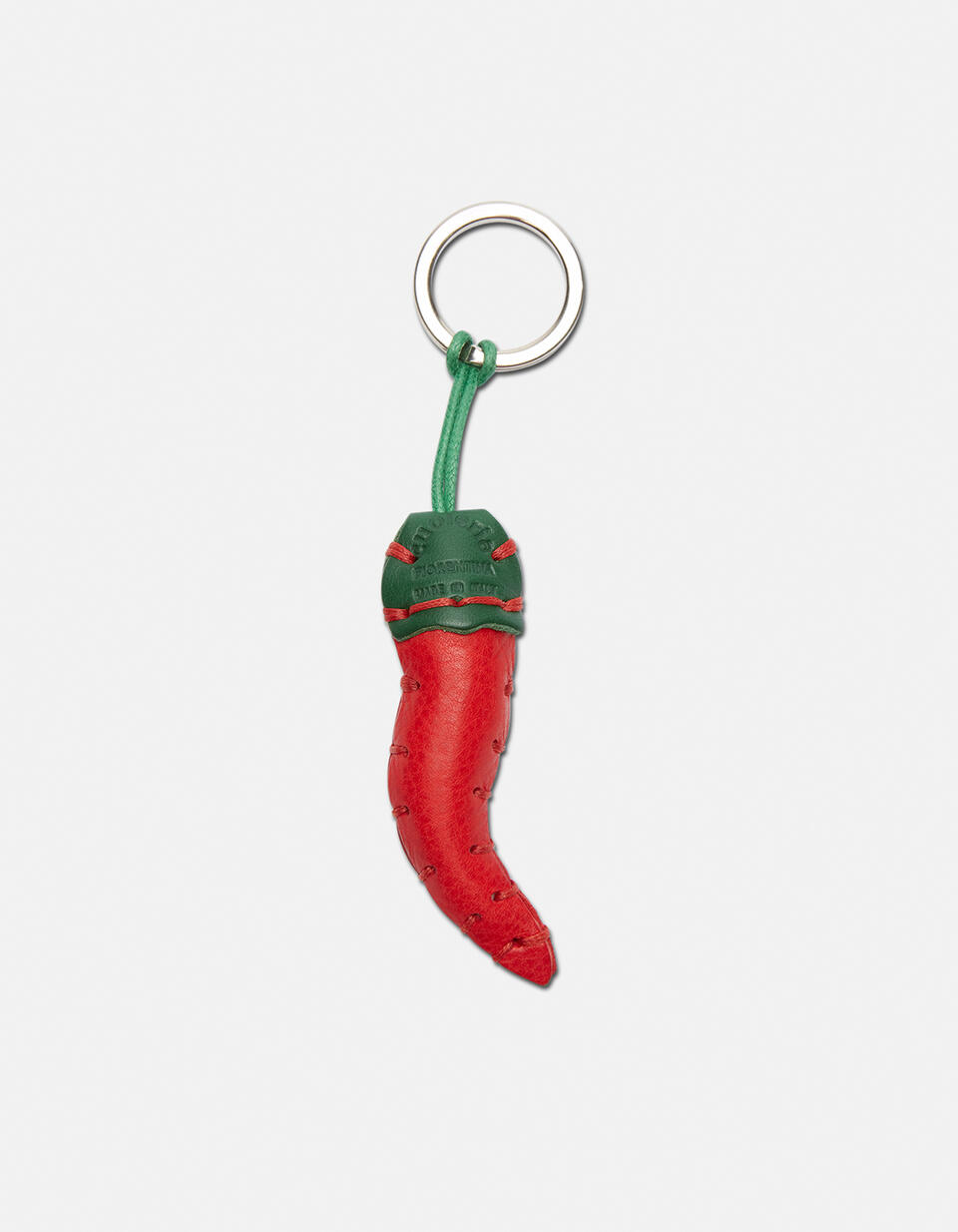 KEYCHAIN Red  - Key Holders - Women's Accessories - Accessories - Cuoieria Fiorentina