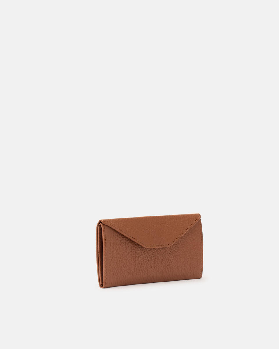 FOLDABLE GLASSES CASE Caramel  - Travel Accessories - Travel Bags - Cuoieria Fiorentina