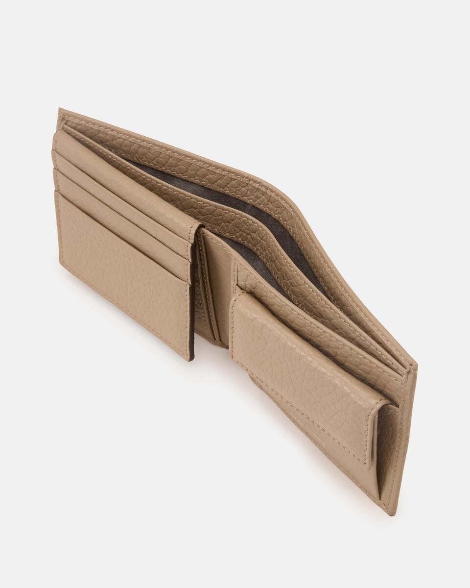 WALLET Taupe  - Men's Wallets - Wallets - Cuoieria Fiorentina
