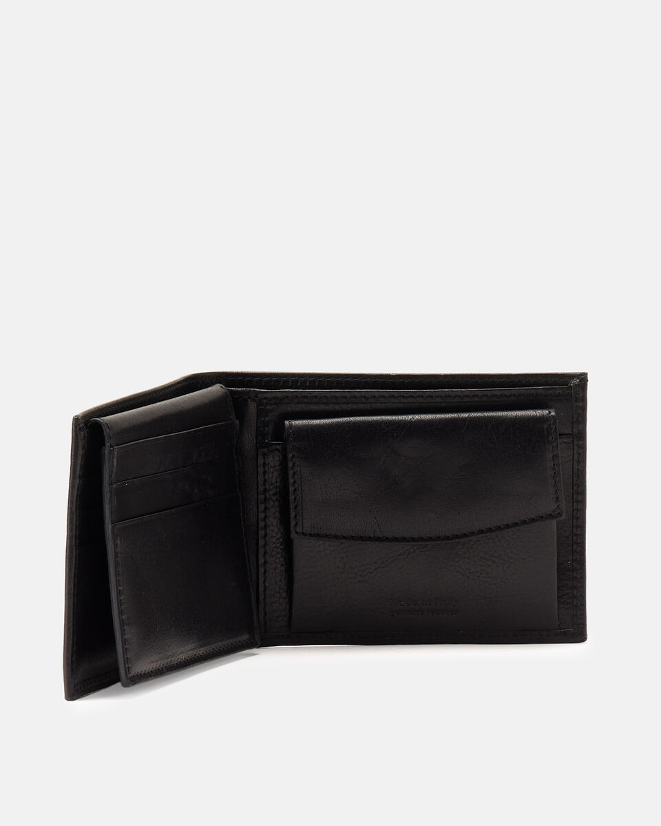 WALLET Black  - Women's Wallets - Men's Wallets - Wallets - Cuoieria Fiorentina