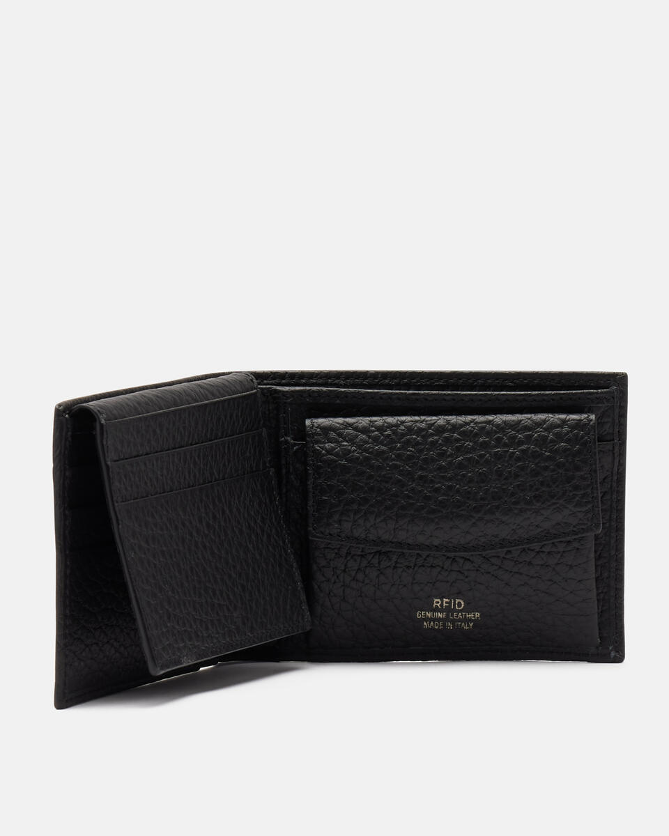 LARGE WALLET Black  - Women's Wallets - Men's Wallets - Wallets - Cuoieria Fiorentina