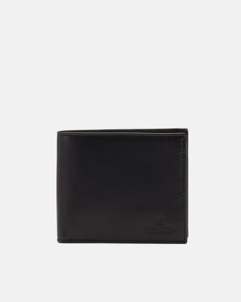 Wallet with coin purse Black  - Women's Wallets - Men's Wallets - Wallets - Cuoieria Fiorentina