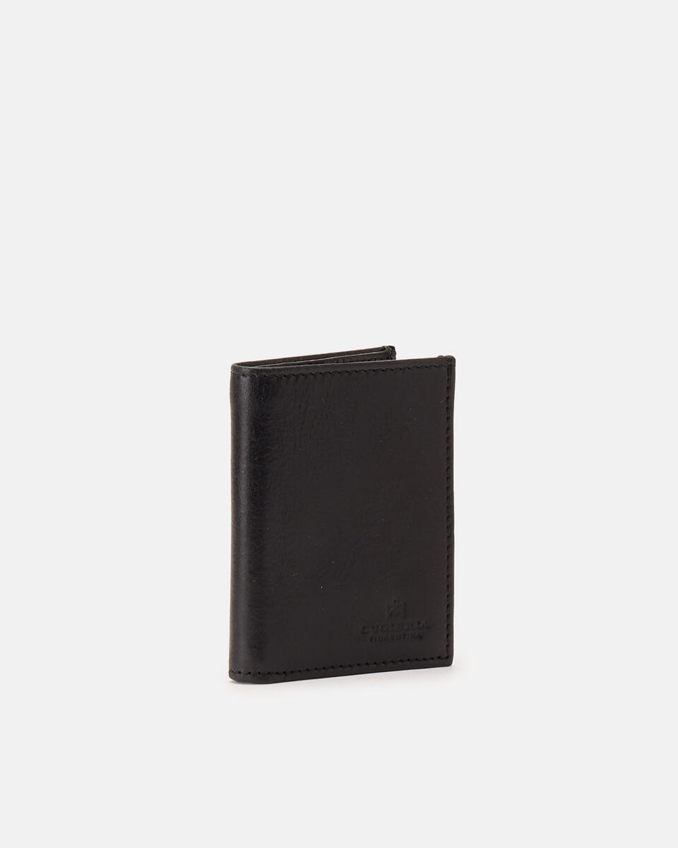 CARD HOLDER Black  - Women's Wallets - Men's Wallets - Wallets - Cuoieria Fiorentina